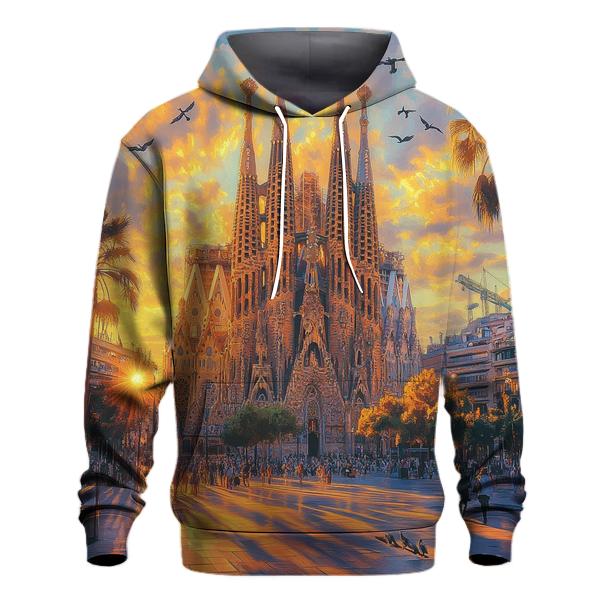 Sagrada Familia - Barcelona hoodie trends