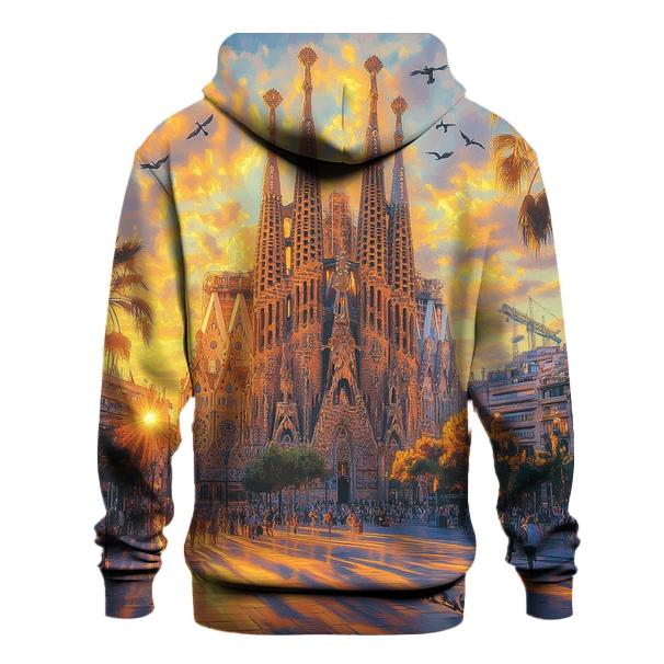 Sagrada Familia - Barcelona hoodie trends