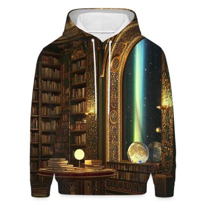 Gustav Klimt Inspired Aurora Library Salon hoodies fashion