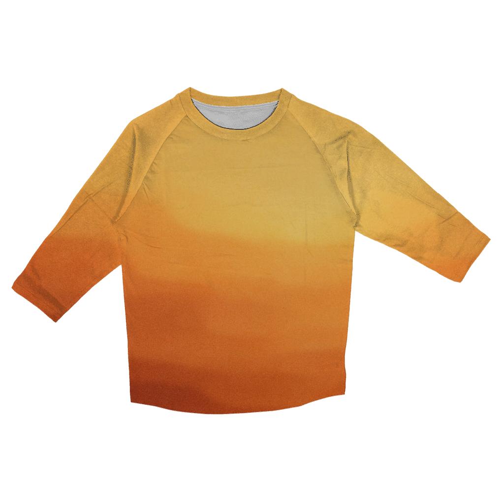Canyon Heat Haze Gradient trendy 3/4 sleeve tops