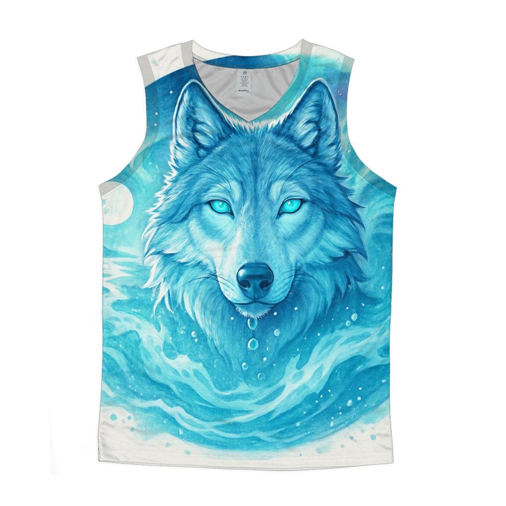 Tideborne Aurora Wolf custom tank tops