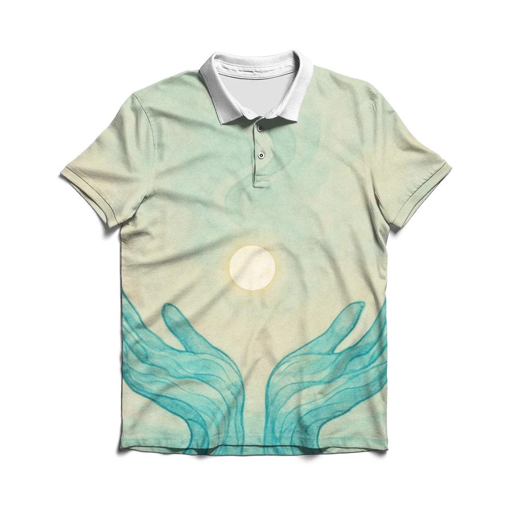 River Of Open Hands personalized polo shirts