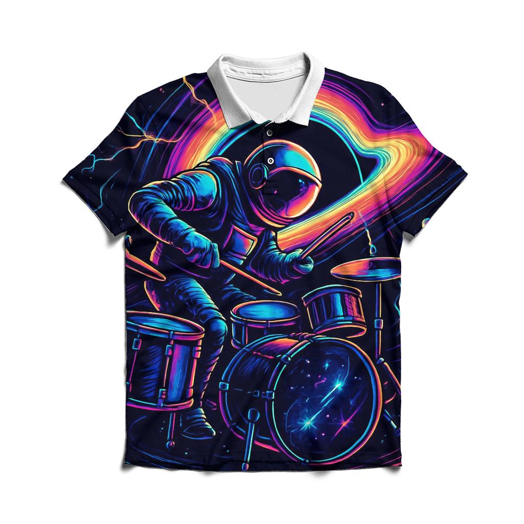 Event Horizon Drumline premium cotton polo shirts