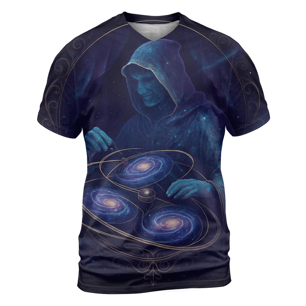 The Orrery Of Living Nebulas vibrant all-over design tees