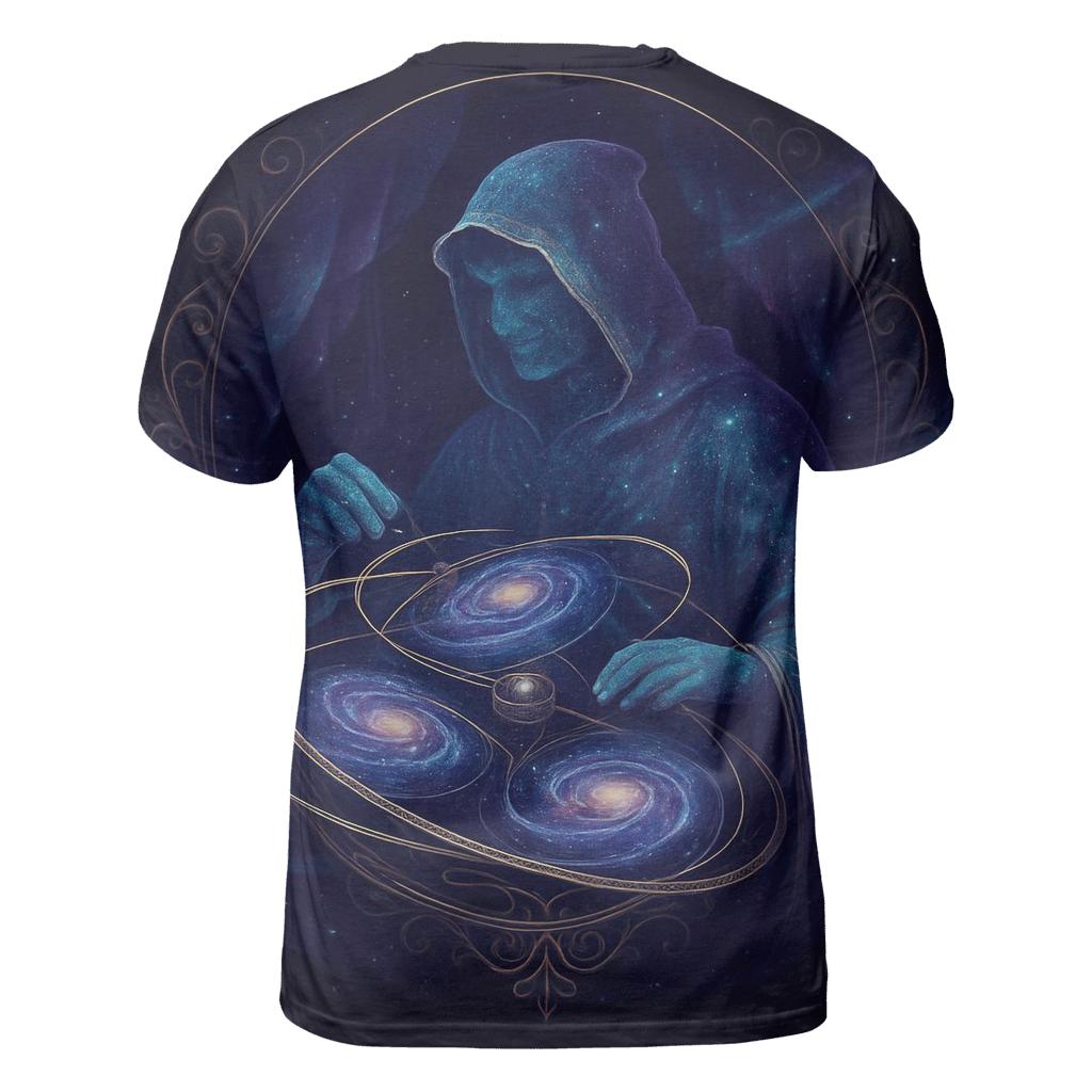 The Orrery Of Living Nebulas vibrant all-over design tees