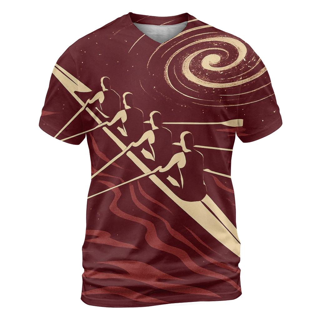 Cosmic Rowing Wake custom all-over print shirts