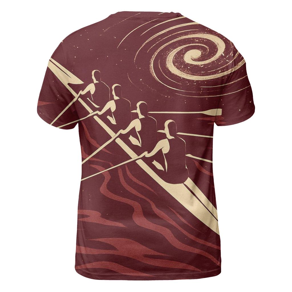 Cosmic Rowing Wake custom all-over print shirts
