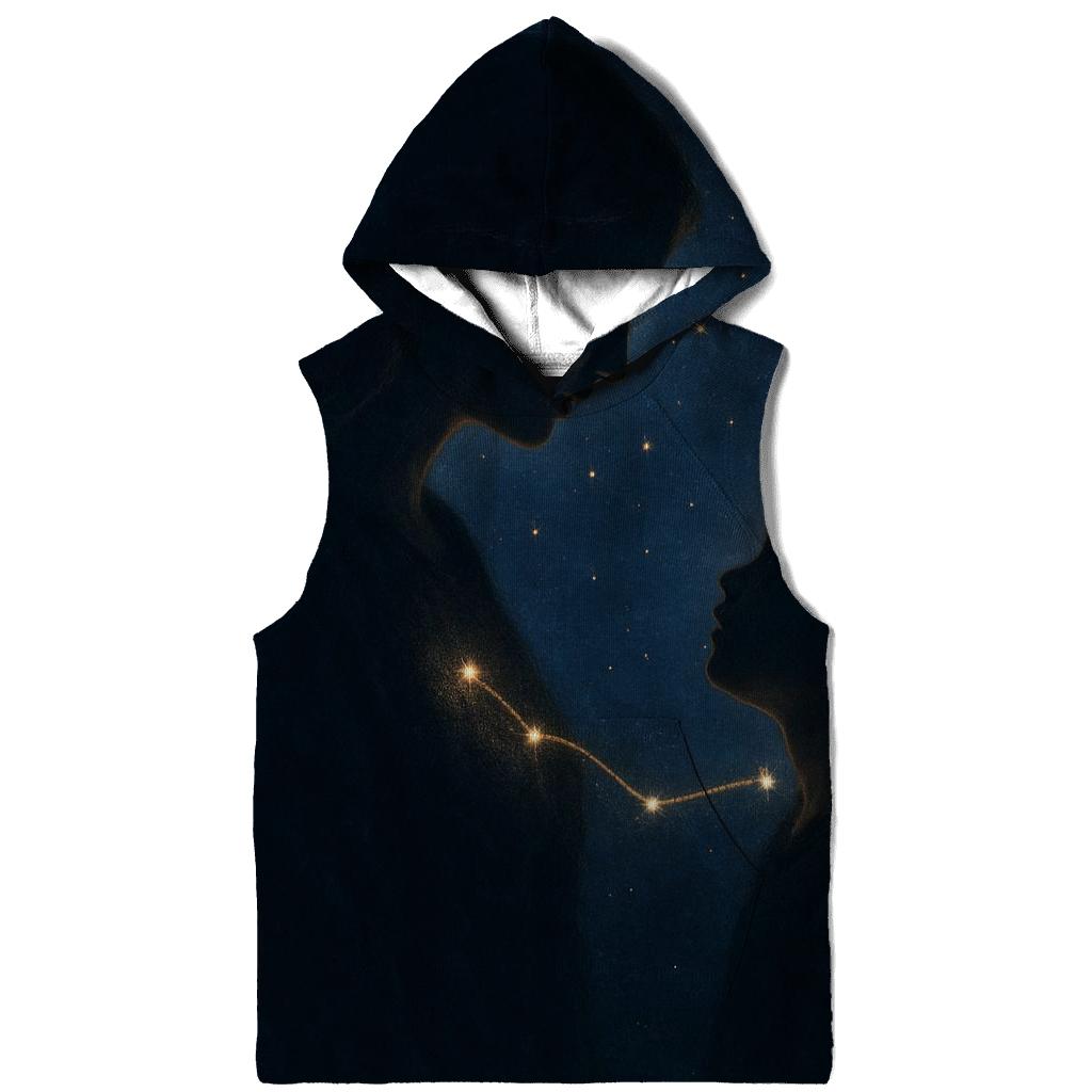 The Constellation Between Two Hearts hoodie designs