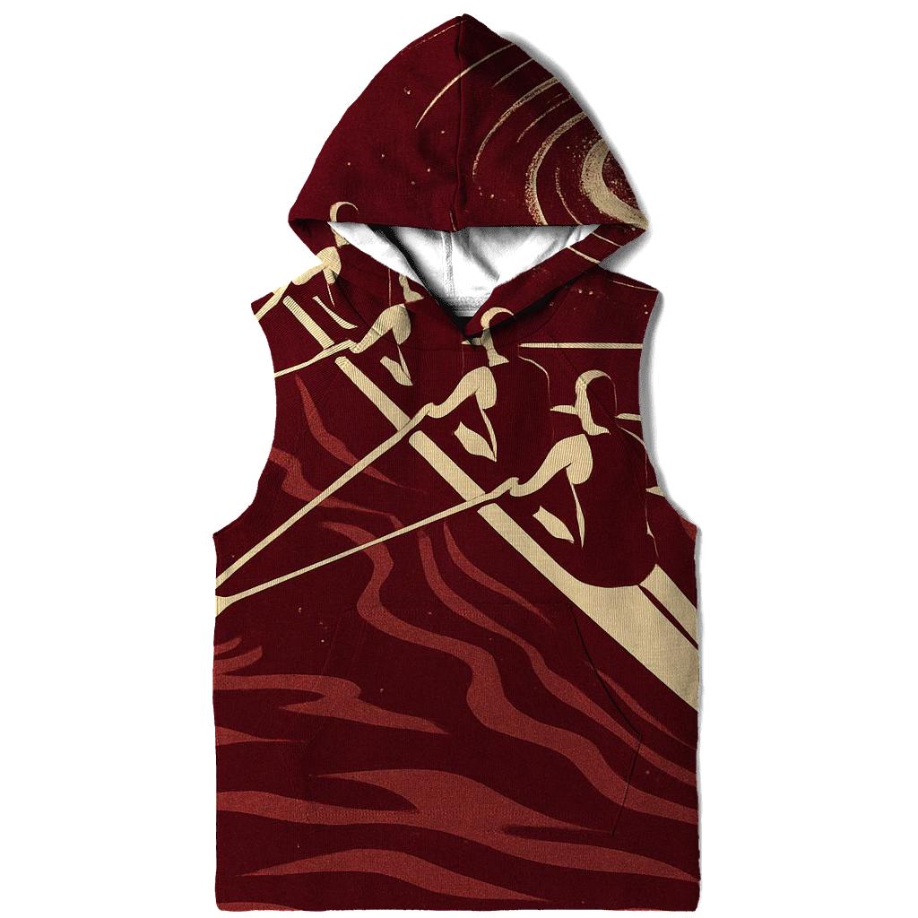 Cosmic Rowing Wake custom hoodies