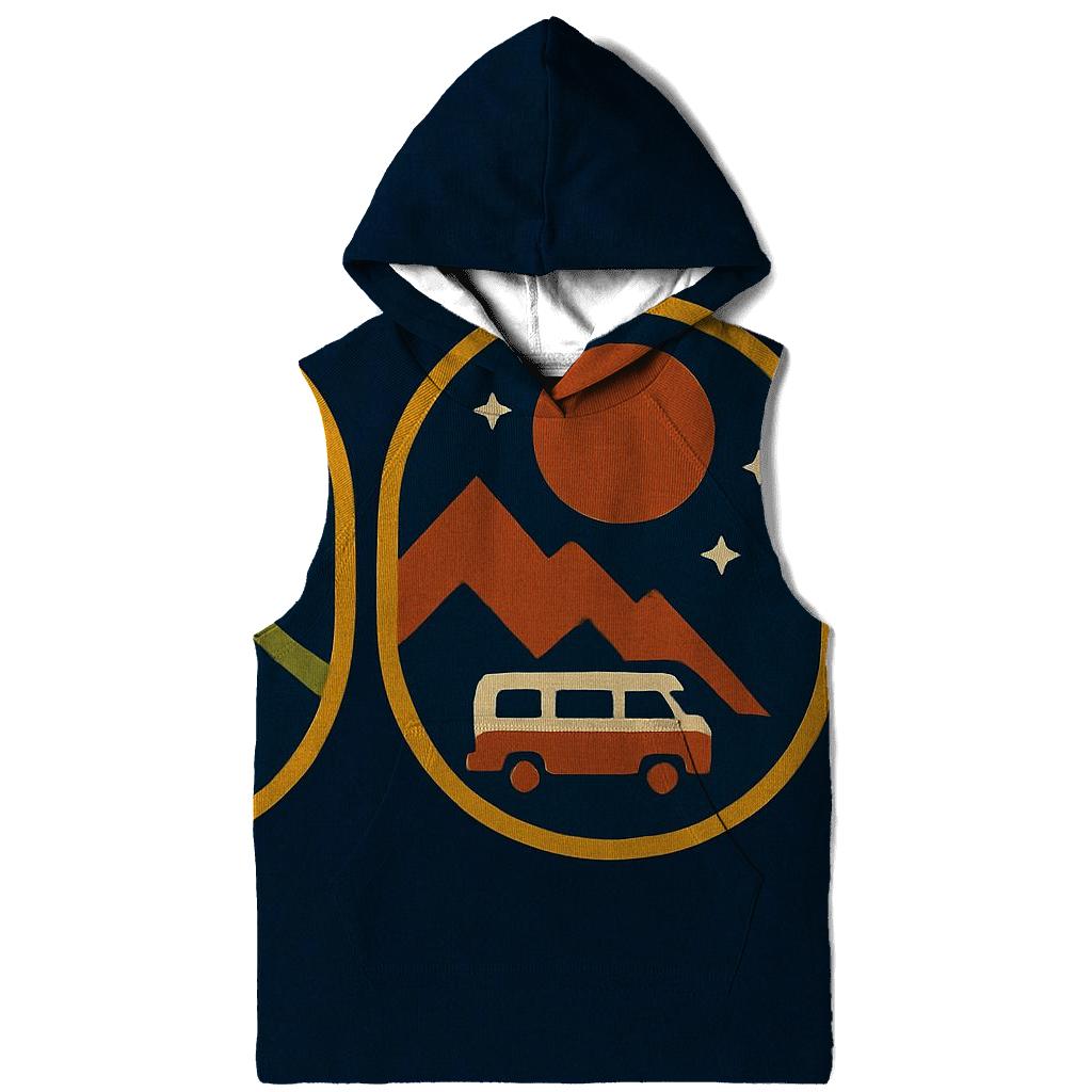 Seventies Stargazer Camper Badges hoodie designs