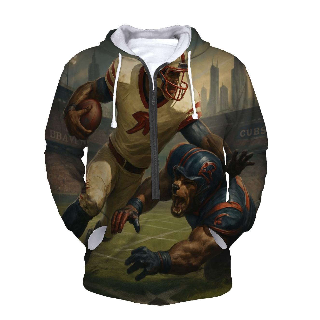 Skyline Scrimmage Braves Versus Cubs lightweight hoodies