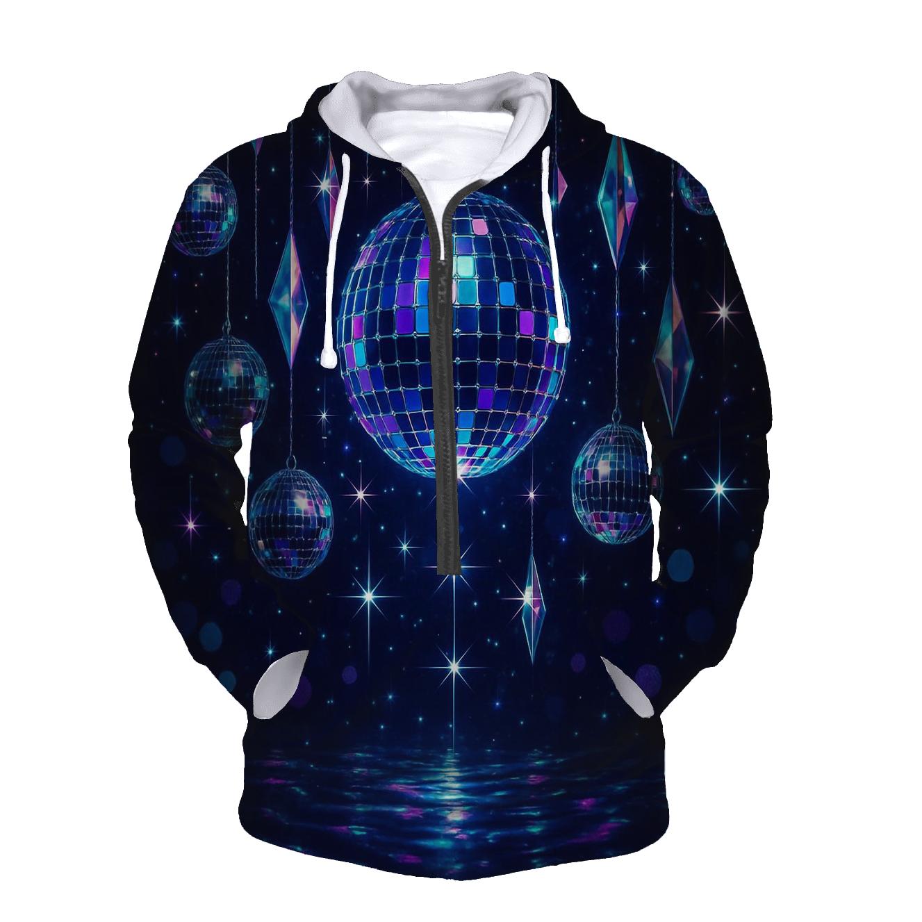 Disco Prism Canopy custom hoodies