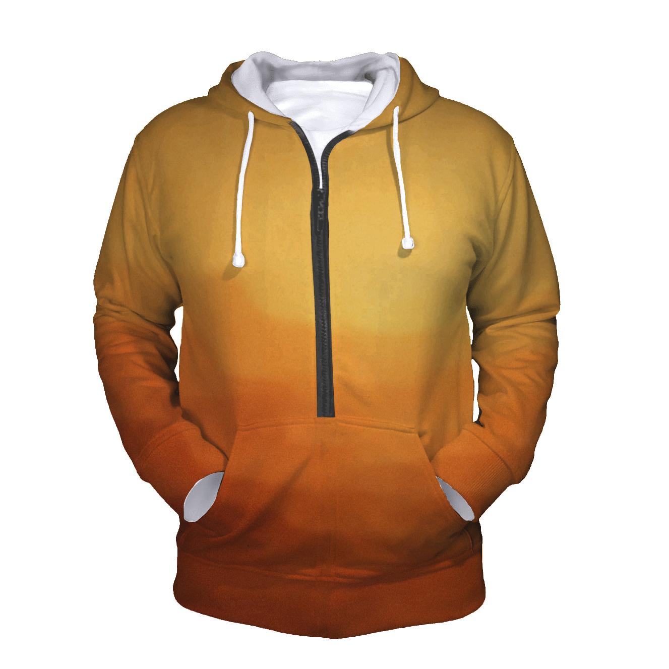 Canyon Heat Haze Gradient pullover hoodies