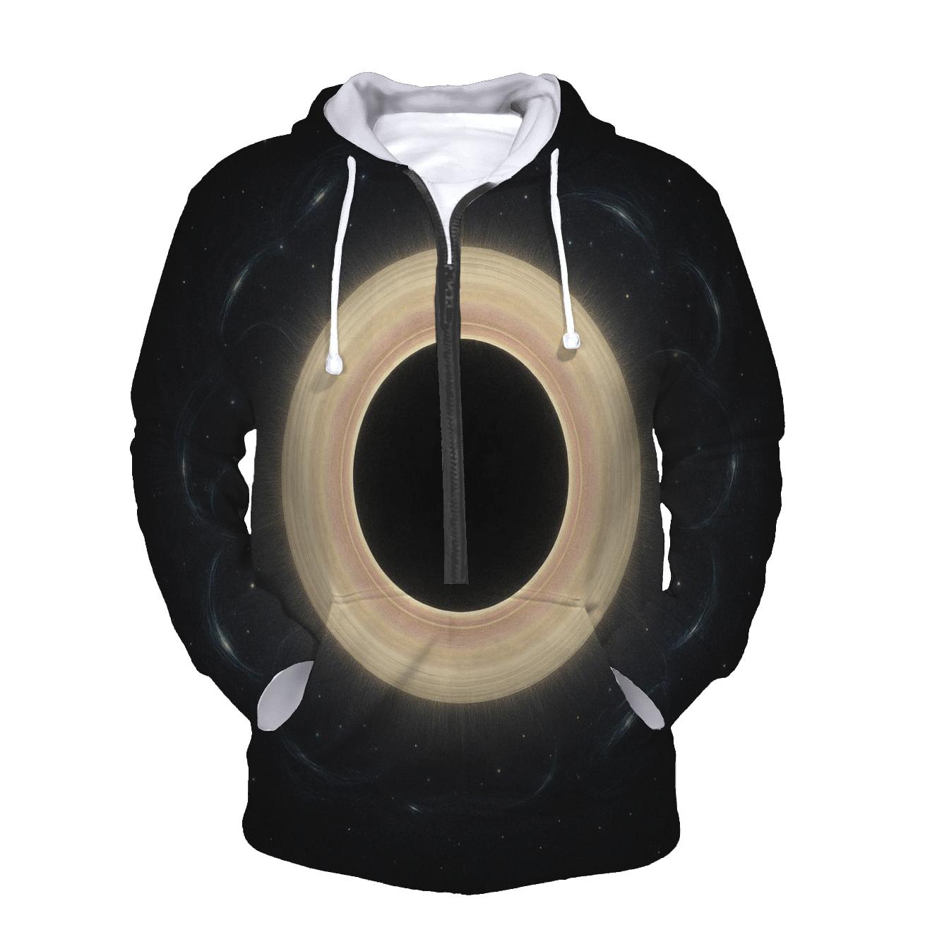 Gravitational Lens Arclets Around An Eclipse Corona pullover hoodies