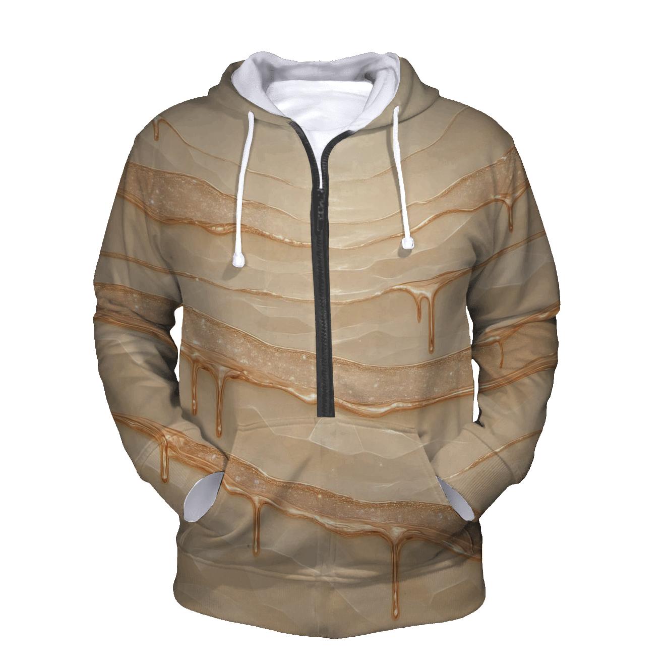 Champagne Facet Tides graphic hoodies