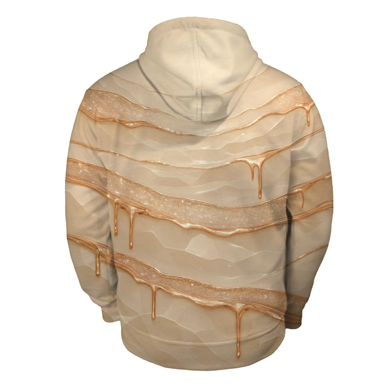 Champagne Facet Tides graphic hoodies