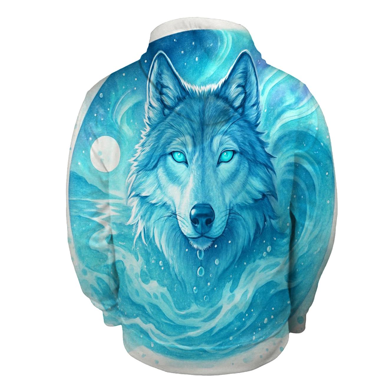 Tideborne Aurora Wolf hoodie styles
