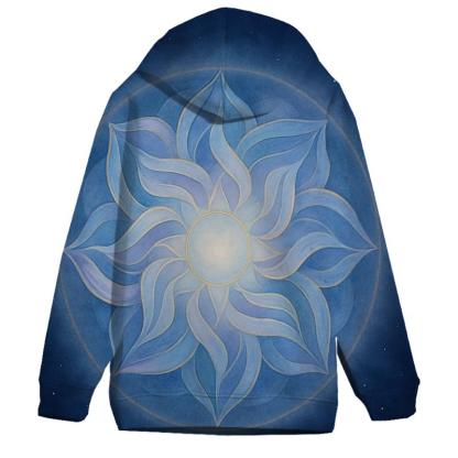 Aurora Breath Mandala printed hoodies