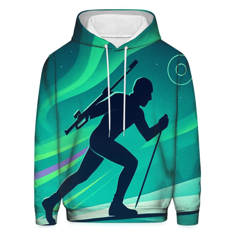 Aurora Biathlon Precision zip-up hoodies