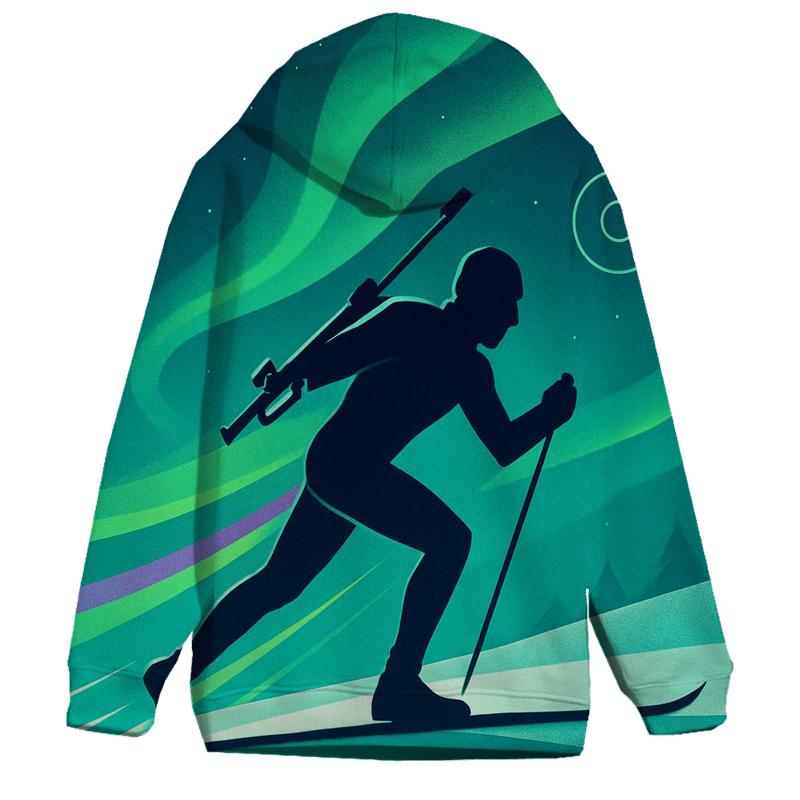 Aurora Biathlon Precision zip-up hoodies