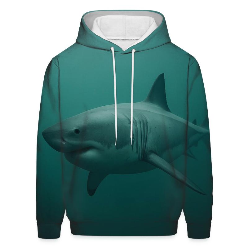 Kelp Shadow Patrol Great White Shark hoodie styles