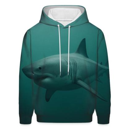 Kelp Shadow Patrol Great White Shark hoodie styles