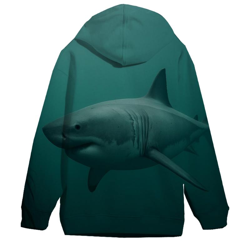 Kelp Shadow Patrol Great White Shark hoodie styles