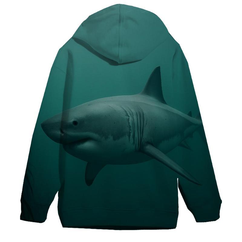Kelp Shadow Patrol Great White Shark hoodie styles