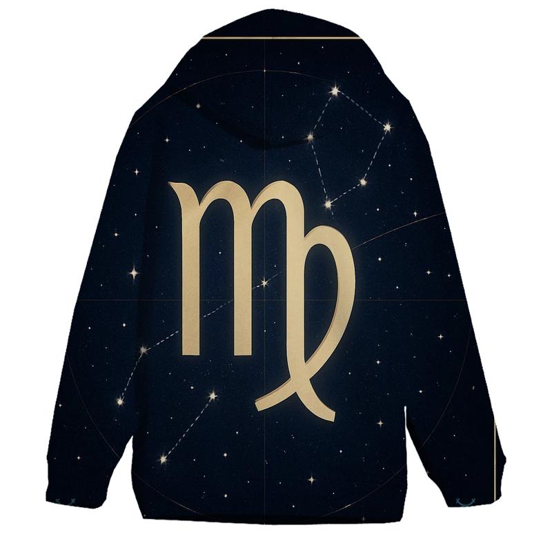 Virgo Mercury Star Atlas Emblem pullover hoodies
