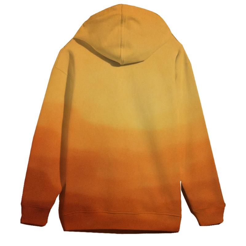 Canyon Heat Haze Gradient designer hoodies