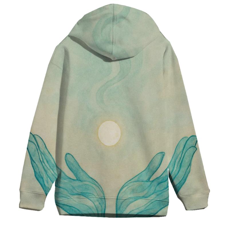 River Of Open Hands graphic hoodies