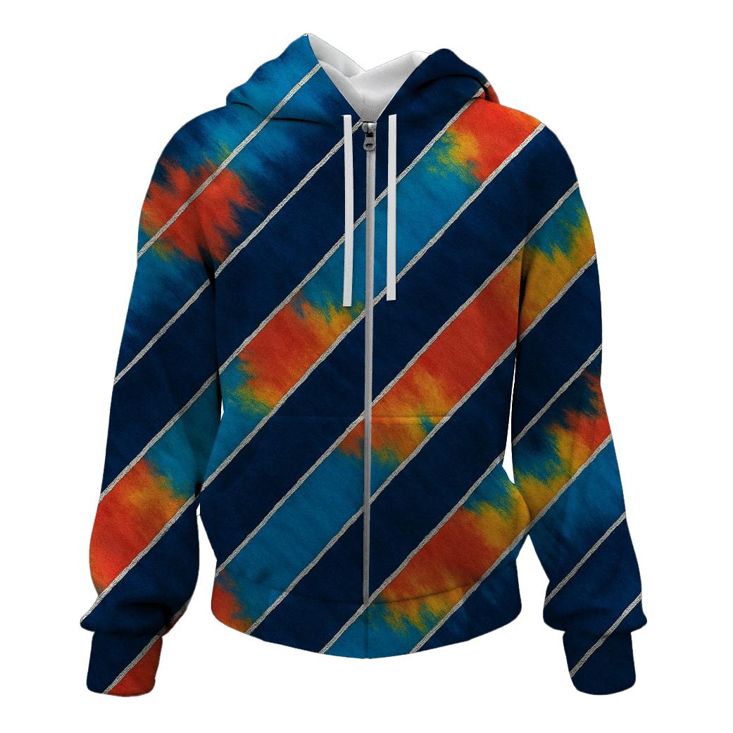 Solar Flare Arashi Diagonal Sweep graphic hoodies