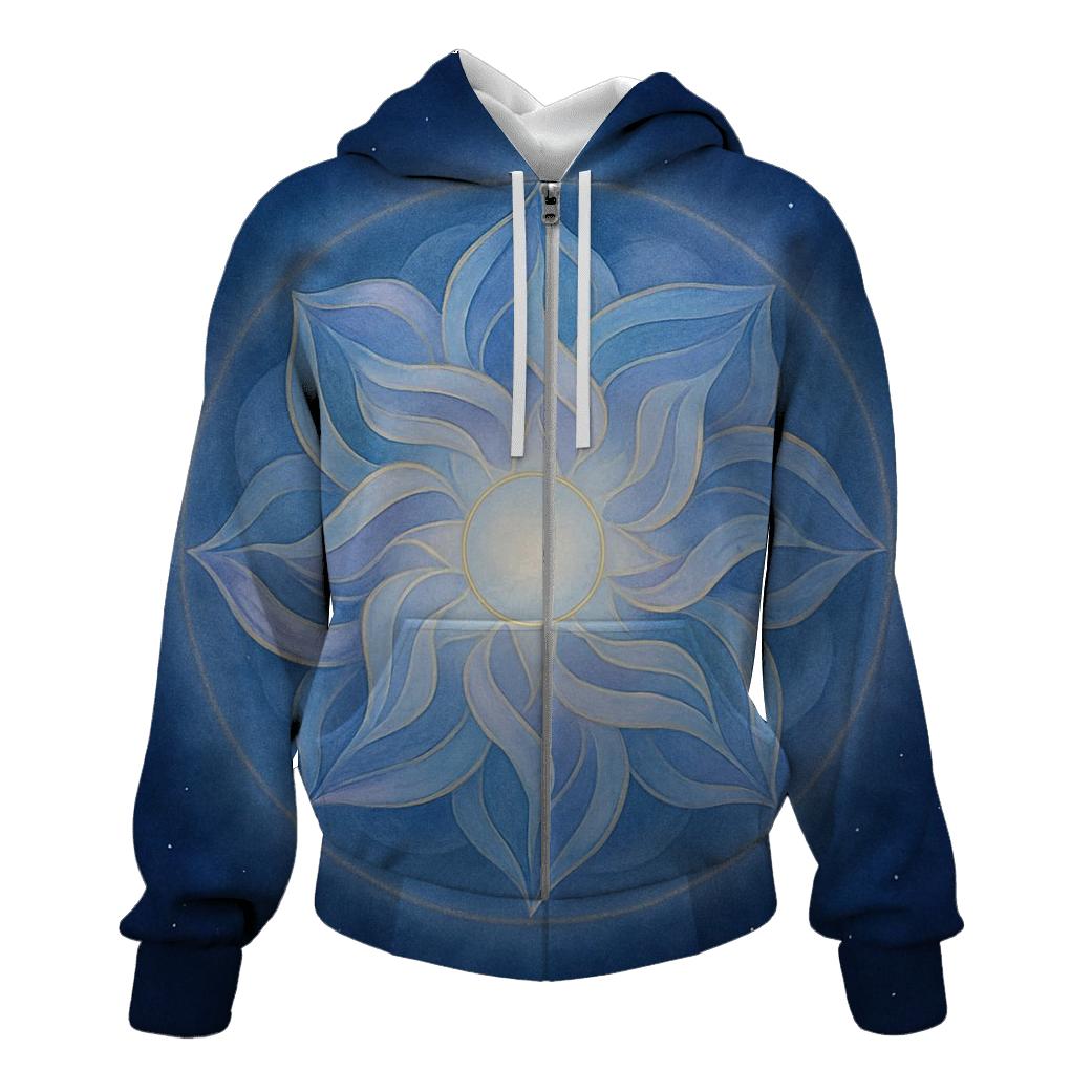 Aurora Breath Mandala hoodie designs