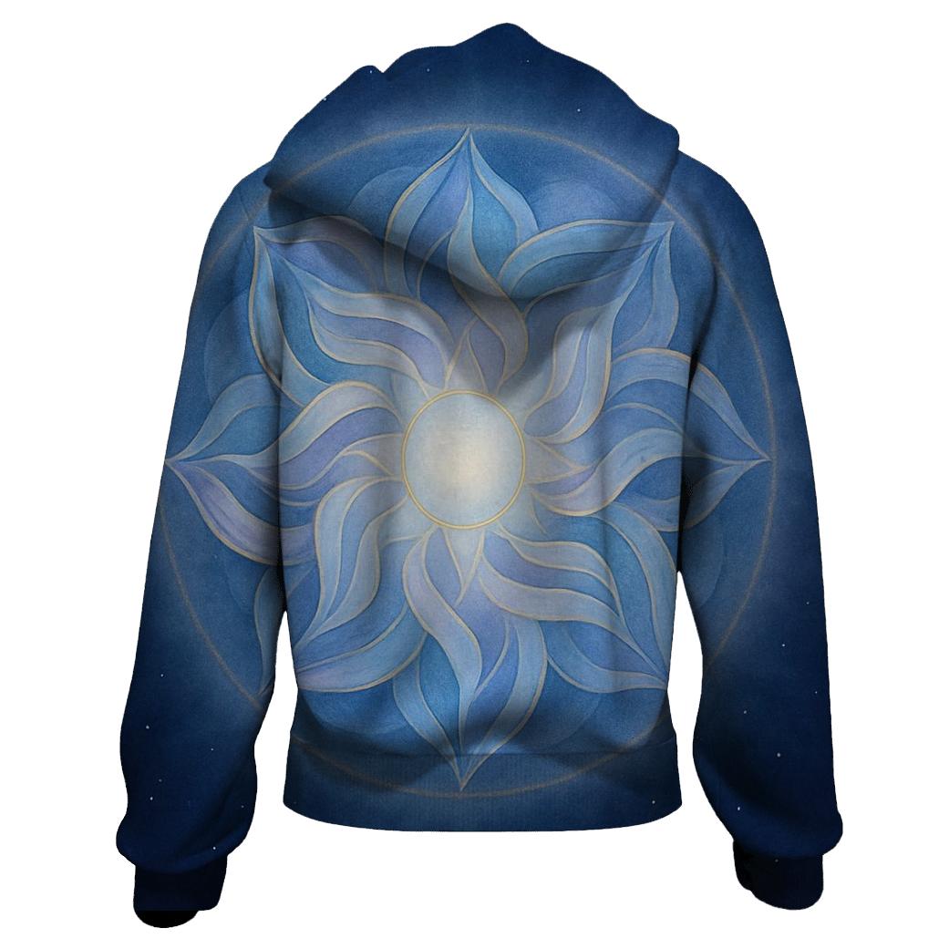Aurora Breath Mandala hoodie designs
