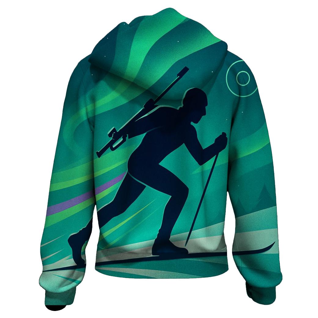 Aurora Biathlon Precision hoodie styles