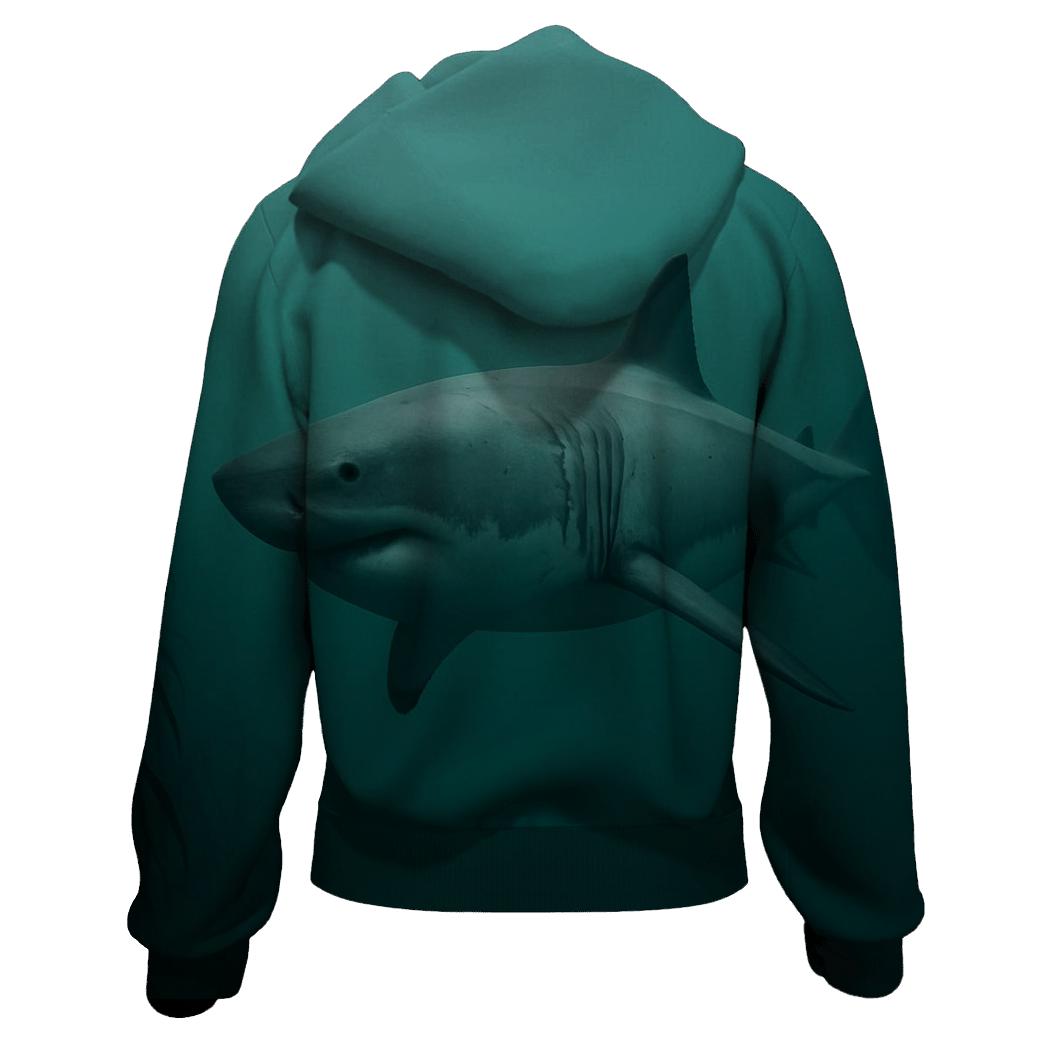 Kelp Shadow Patrol Great White Shark hoodie trends