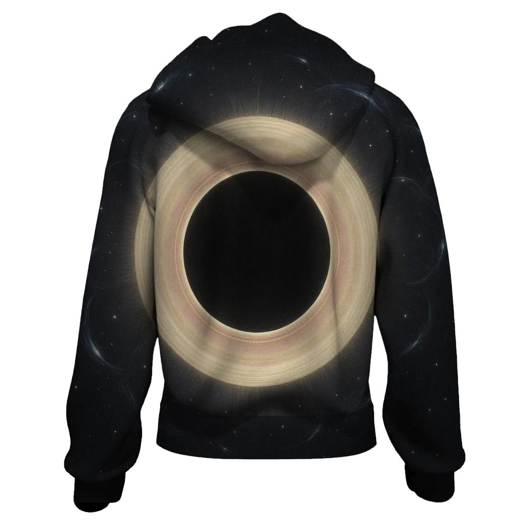 Gravitational Lens Arclets Around An Eclipse Corona graphic hoodies