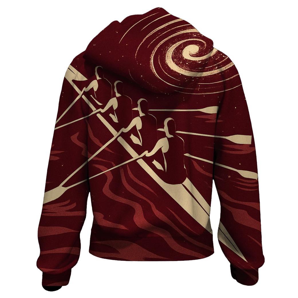 Cosmic Rowing Wake lightweight hoodies