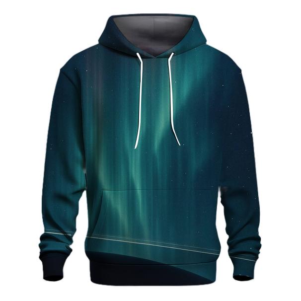 Aurora Curtain Over Polar Ring Plane custom hoodies
