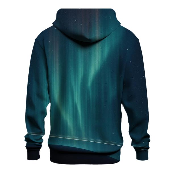 Aurora Curtain Over Polar Ring Plane custom hoodies