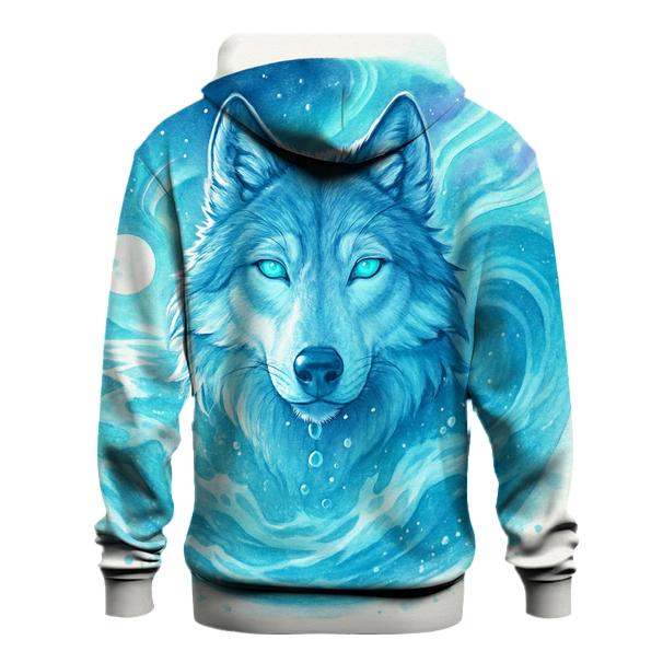 Tideborne Aurora Wolf heavyweight hoodies