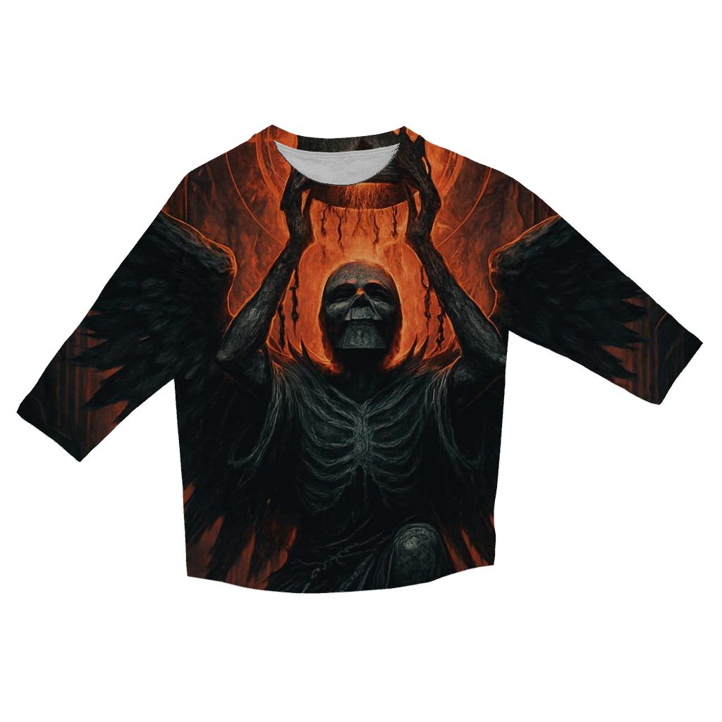 Crown Of The Ash Seraph trendy 3/4 sleeve tops