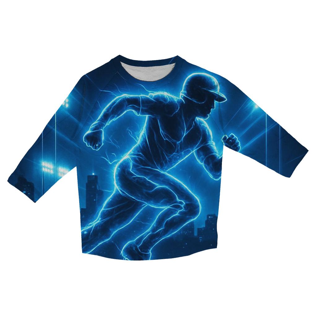 Electric Diamond Runstorm personalized 3/4 sleeve tees