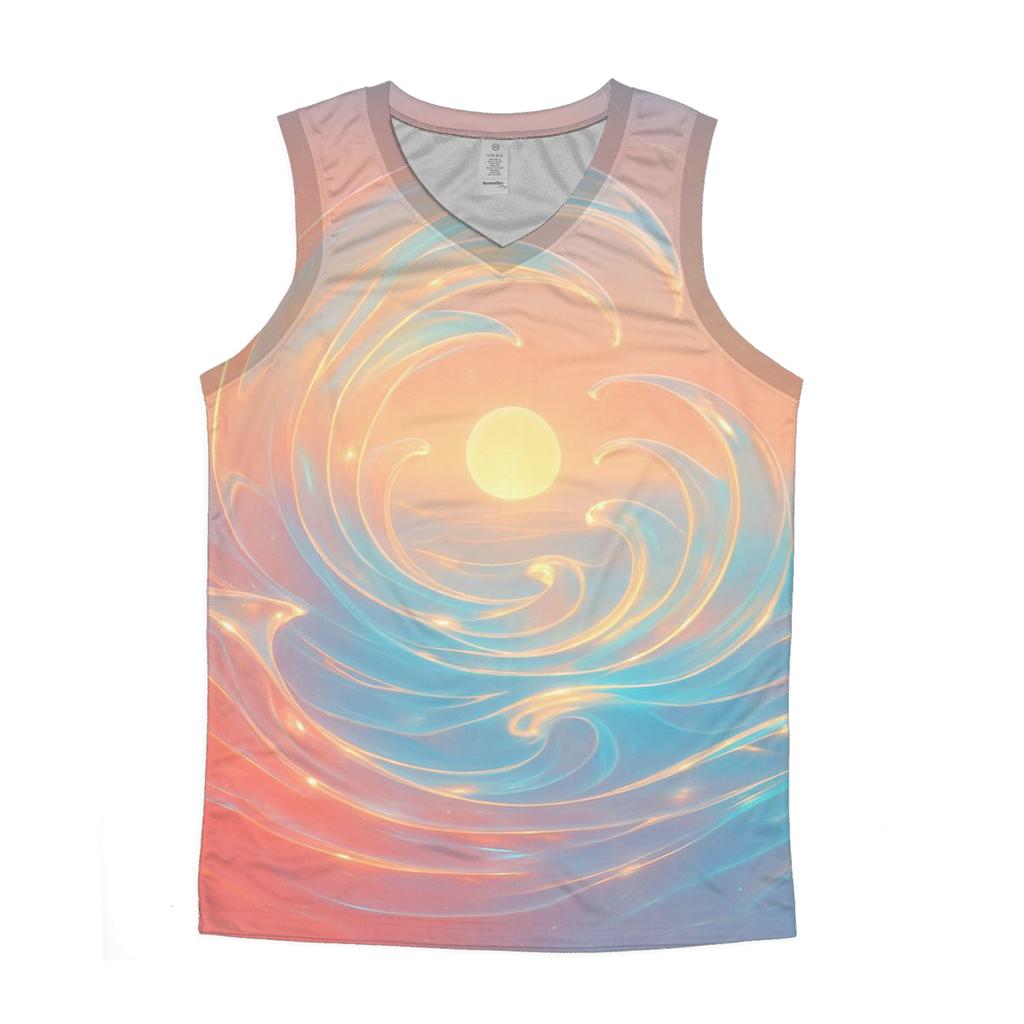 Prismatic Tide Atlas personalized athletic tanks
