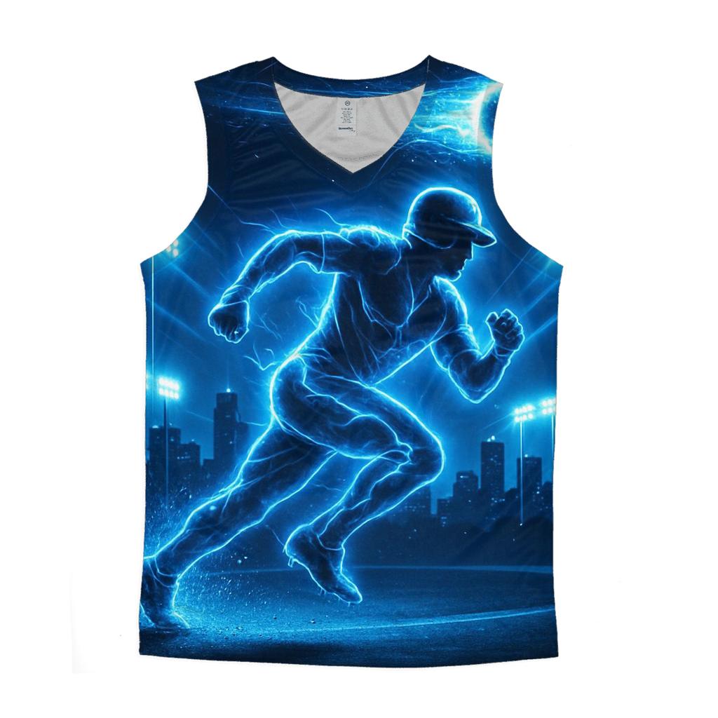 Electric Diamond Runstorm sports performance tank tops