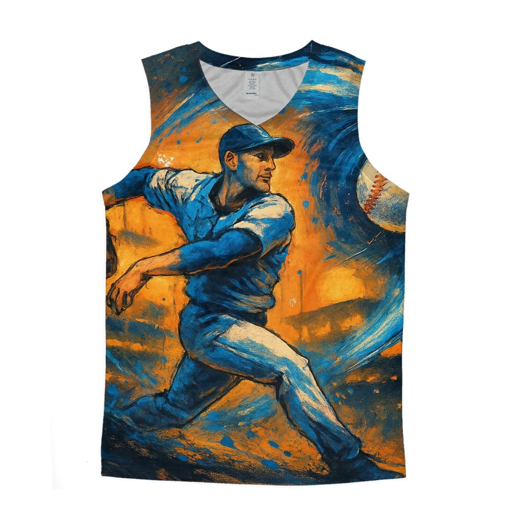 Golden Coast Pitch Vortex designer workout tanks