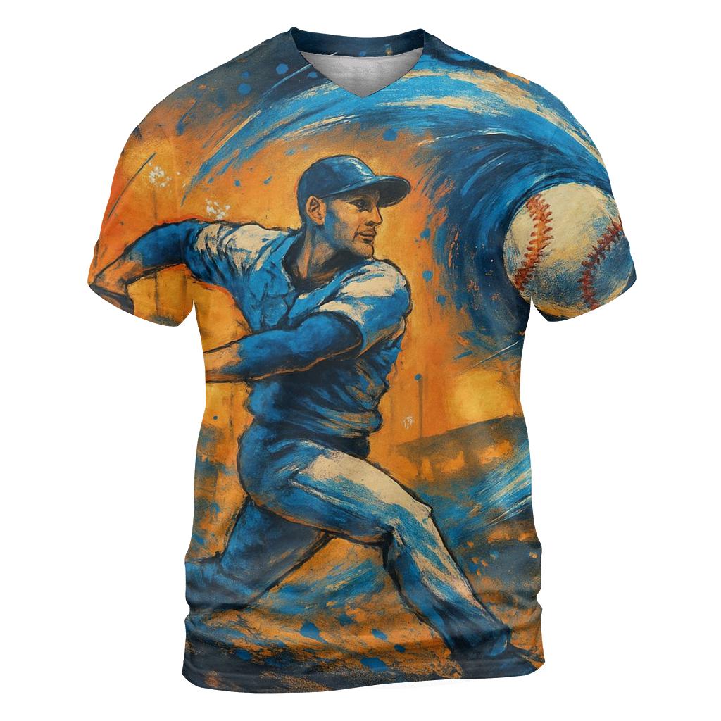 Golden Coast Pitch Vortex creative print fashion shirts