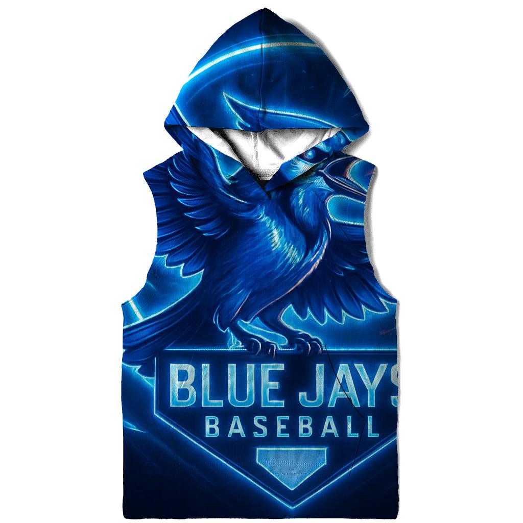 Blue Jays Aurora Diamond Surge printed hoodies