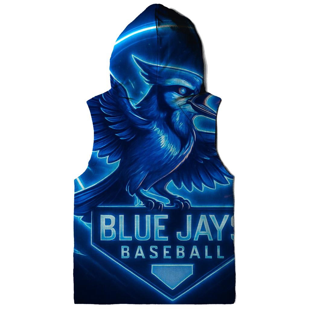 Blue Jays Aurora Diamond Surge printed hoodies