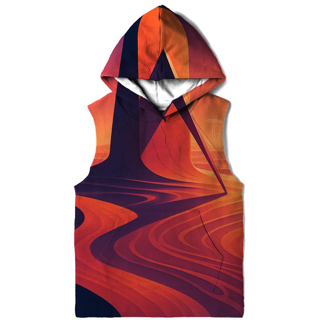 Desert Sundial Mirage Drift embroidered hoodies